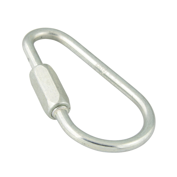 Pear Shaped Quick Link 10mm Wire DIA Steel Zinc Plated