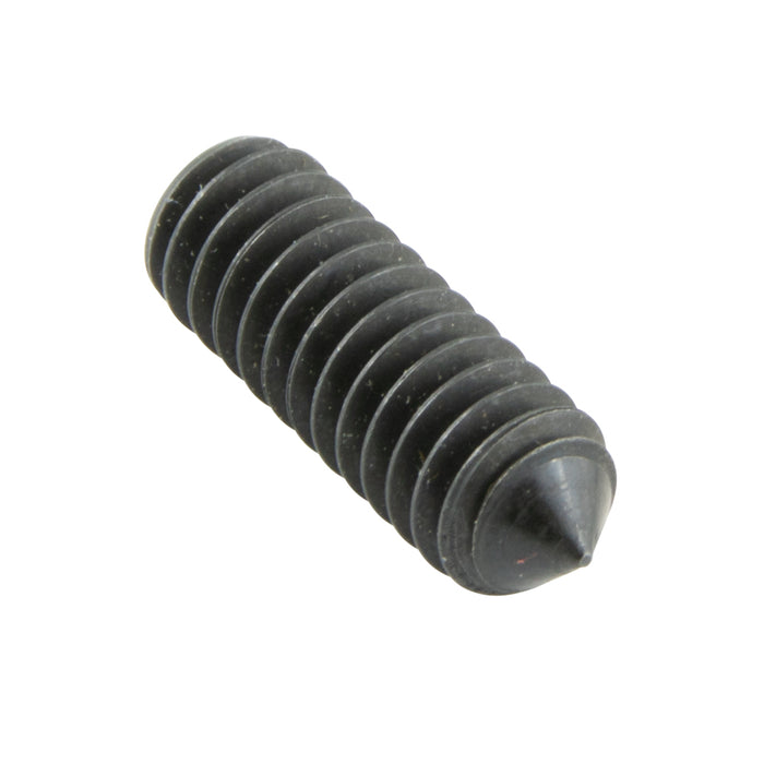 Hex Socket Set Screw, Cone Point M12 x 1.75 Pitch x 35mm CL 45H Heat Treated Alloy Steel Plain DIN 914/45H M12X35