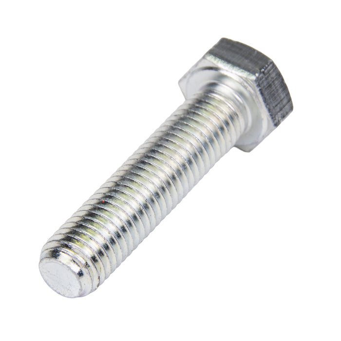 Vis à tête hexagonale, DIN 933 M10 x 1,50 x 55 mm, filetage complet, classe 8.8, acier zingué DIN 933/8.8-ZP M10X55