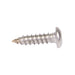 Tamper-Resistant Tapping Screw, Button Head Torx TR10 Drive, #6 x 1-1/2" Length, Stainless Steel 18-8, Type A or Type AB by Torx®