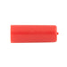 Bouchon de tube en polyéthylène basse densité, diamètre intérieur 5/32 po x longueur intérieure 19/32 po, couleur rouge, fabriqué par Spaenaur Inc.
