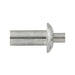 Rivet à tête universelle, diamètre 3/16 po x longueur 15/32 po, prise nominale 5/16 po, aluminium avec goupille en aluminium, lisse, par SouthCo