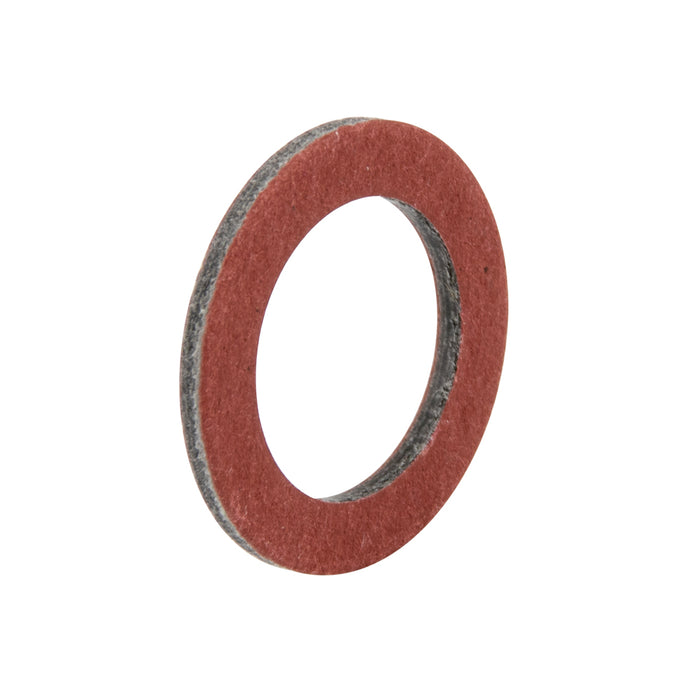 Fibre Washer Flat, Round 1/4" ID x 1/2" OD x 1/16" THK Vulcanized Red Fibre