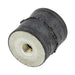 Support antivibration, type C, charge maximale 56 lb, 20 mm x 20 mm, filetage grossier M6, caoutchouc naturel / plaques d'acier, par Spaenaur Inc.