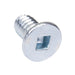 Machine Screw, Flat Head, Square Socket Drive, #10-24 UNC x 1-1/4" Length, Steel Zinc Plated by Spaenaur Inc.