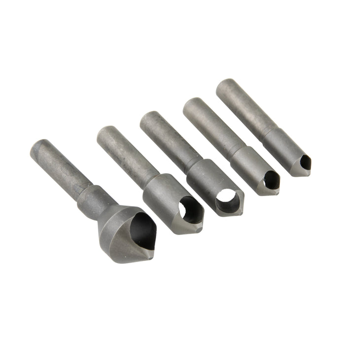 Set Of 82 Degree Countersinks #4 to 3/16" DIA (5 Pcs)