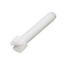 Machine Screw, Hex Head, Slotted Drive, #10-24 UNC x 1/2" Length, Nylon Natural by Spaenaur Inc.
