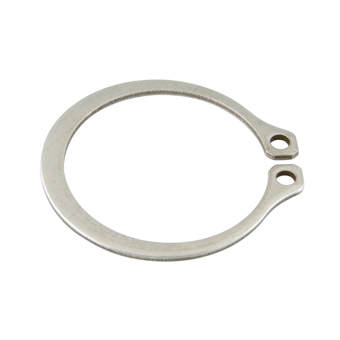 Bague de retenue externe, diamètre d'arbre 0,551 po, acier inoxydable PH 15-7MO, fabriquée par Spaenaur Inc.