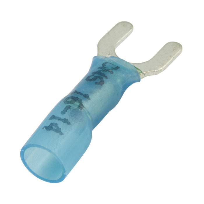 Waterproof Heat Shrink Connector fork 12-10 Wire, #10 Stud Polymer Jacket by Crimp 'N Seal®