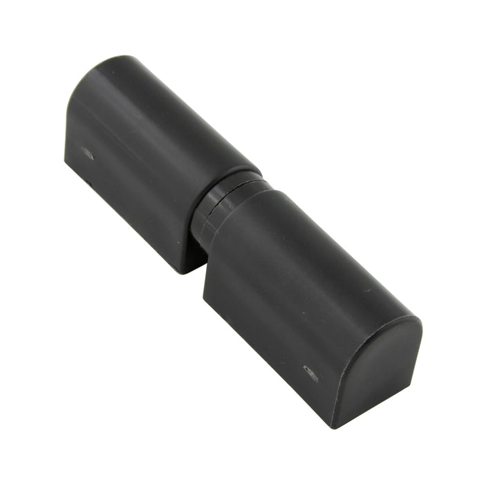 Charnière moulée amovible gauche 74 mm x 30 mm acétal nylon noir par Spaenaur Inc.