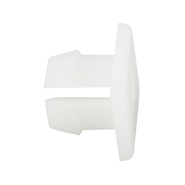Écrou-entretoise en nylon avec vis autotaraudeuse n° 8 ou 10 à tête de 1 1/4", trou carré de 17/64, nylon, réf. 3863669, de Spaenaur Inc.