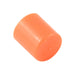 Bouchon pour tube peu profond, diamètre intérieur 5/16 po x longueur intérieure 3/8 po, polyéthylène basse densité, couleur orange, par Spaenaur Inc.