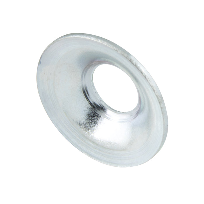 Rondelle à tête fraisée affleurante pour vis à tête ovale n° 8, diamètre intérieur n° 8 x diamètre extérieur 1/2", en acier zingué, fabriquée par Spaenaur Inc.