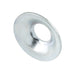 Rondelle à tête fraisée affleurante pour vis à tête ovale n° 8, diamètre intérieur n° 8 x diamètre extérieur 1/2", en acier zingué, fabriquée par Spaenaur Inc.