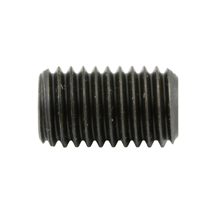 Hex Socket Set Screw, Flat Point M10 x 1.50 Pitch x 16mm Heat Treated Alloy Steel Yellow Zinc Plated, DIN 913/45H-YZ M10X16