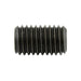 Vis à six pans creux, tête plate, M4 x pas de 0,70 x 25 mm, CL 45H, acier allié, finition brute, DIN 913/45H M4X25, fabriquée par Spaenaur Inc.