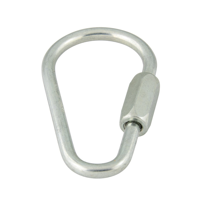 Pear Shaped Quick Link 14mm Wire DIA Steel Zinc Plated