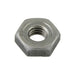 Écrou à souder hexagonal à tige courte, pas M3 x 0,50, en acier lisse, conforme à la norme DIN 929/ST M3, fabriqué par Spaenaur Inc.