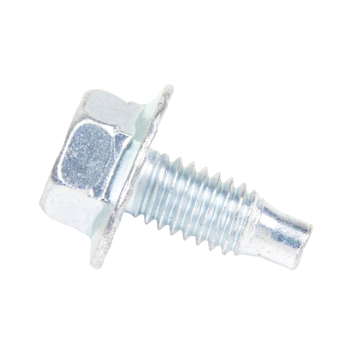 Machine Screw, Indented Hex Washer Head, Unslotted Drive, 5/16"-18 UNC x 3/4" Length, Steel Zinc Plated or Cadmium by Spaenaur Inc.
