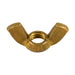 Wing Nut 7/16"-14 UNC Brass Plain Finish by Spaenaur Inc.