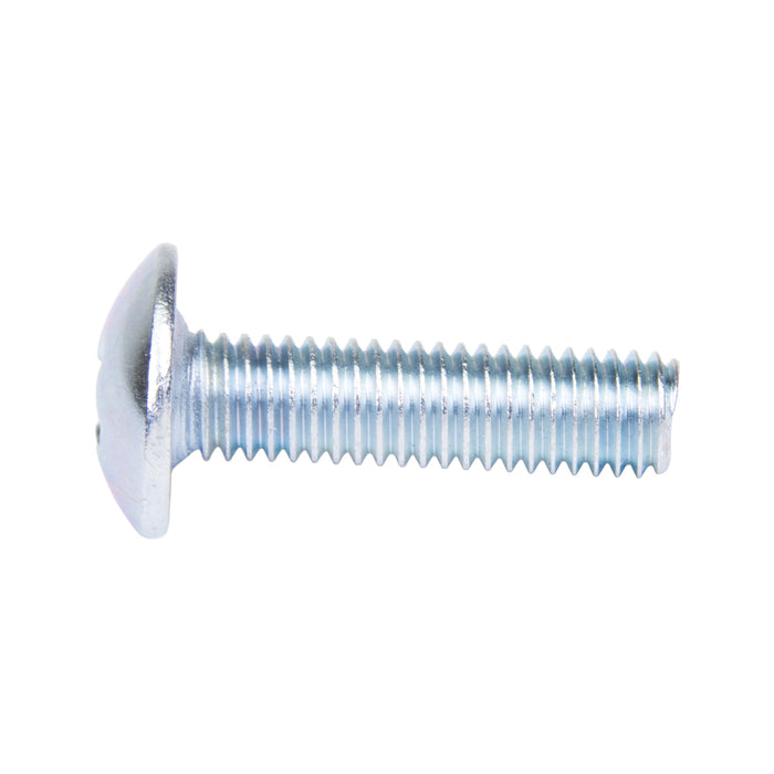 Machine Screw, Truss Head, Phillips Drive, #10-24 UNC x 1/2" Length, Steel Zinc Plated by Spaenaur Inc.