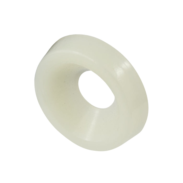 Countersunk Finishing (Screw) Washer Screw Size #6 x 7/16" OD 6/6 Nylon Natural by Spaenaur Inc.