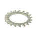 External Overlap tooth Lockwasher, Size M10 (10.5 ID x 18 OD x .9 TH) A2 Stainless Steel DIN 6798A/A2 M10 by Spaenaur Inc.