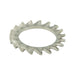 External Overlap tooth Lockwasher, Bolt Size M3(3.2 ID x 6 OD x .4 TH) A2 Stainless Steel DIN 6798A/A2 M3 by Spaenaur Inc.