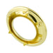 Spur Washer for Rolled Rim Grommet 5/16" Hole Dia., Size #0 Brass Plain (Component Of SN#7370) by Spaenaur Inc.