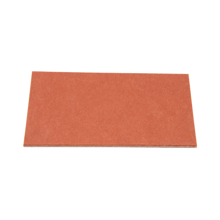 Vulcanized Fibre Sheet 2" x 3" x 1/32" Red Vulcanized Fibre by Spaenaur Inc.