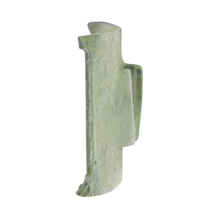 Spring Nut, Flat Rectangular Type (Corners Turned Down) 1/4"-20 UNC Spring Steel Heat Treated Phosphate & 2 Coats Olive Drab