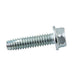 Thread-Cutting Screw, Indented Hex Washer Head, Type 1 #12-24 UNC x 5/8" L (Head 5/16" AF) Low Carb Steel Case Hard Trivalent Zinc Plated, ANSI B18.6.4 by Spaenaur Inc.