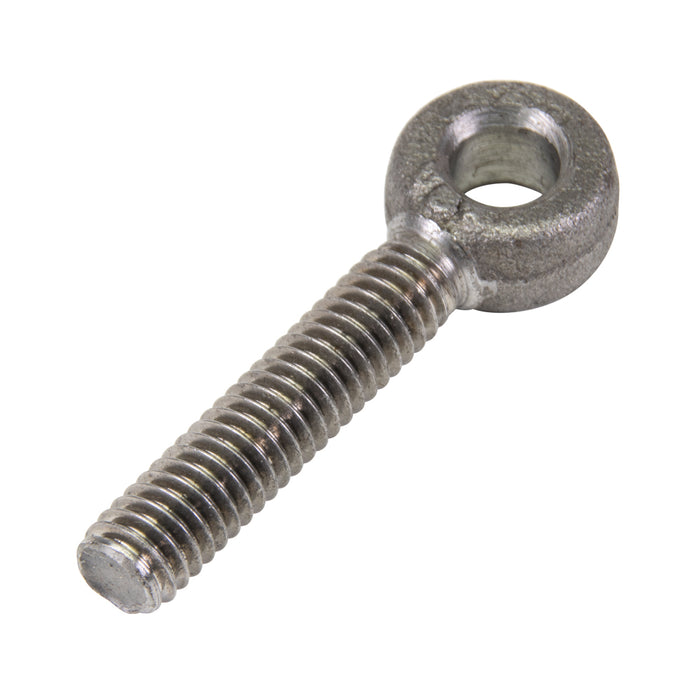 Rod End Eyebolt 5/16"-18 x 1 3/4" Eye Centre to End 1 3/8" Thread LGTH, 5/16" DIA Hole C-1018 Cold Headed Steel Self Color by Spaenaur Inc.