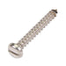 Tapping Screw, Pan Head Slotted Drive, Type AB, #4 x 3/4" Length, Stainless Steel by Spaenaur Inc.