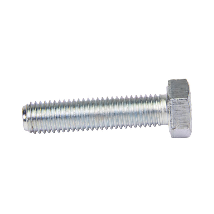 Hex Head Cap Screw M8 x 1.25 x 28mm LG Full Thread Class 8.8 Steel Zinc Plated ISO 4017/8.8-ZP M8X28