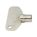 Tubular Key for Small Compression Latch Steel Nickel Plated by SouthCo