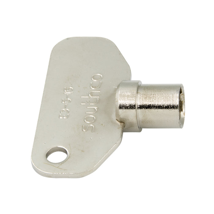 Tubular Key for Large Compression Latch Steel Nickel Plated