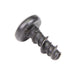 Hi-Lo Tapping Screw, Phillips, Pan Head, #6 x 5/16" Length, Case Hardened Low Carbon Steel Oxide, ASME/ANSI B18.6.4 by Spaenaur Inc.