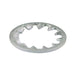 Rondelle frein à denture interne (plate) Taille du boulon 5/16" (diamètre extérieur 0,610" à 0,594" x épaisseur 0,031") Acier au carbone traité thermiquement Zingué au chromate de zinc Asme B18.21.1-1972(R1983) par Spaenaur Inc.