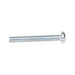 Machine Screw, Round Head, Phillips Socket Recess Drive, 1/4"-20 UNC x 4" Length, Steel Zinc Plated by Spaenaur Inc.