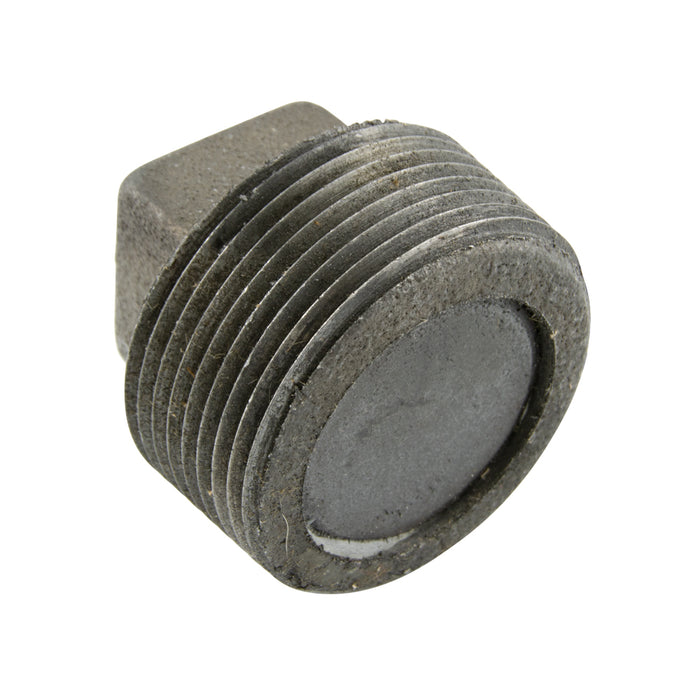Deep Reach Magnetic Plug Assembly, 3-Disc Magnet Style, 1"-11 1/2 NPTF x 4-1/4" O/A LGTH Ceramic I Magnets, Cast Iron Body