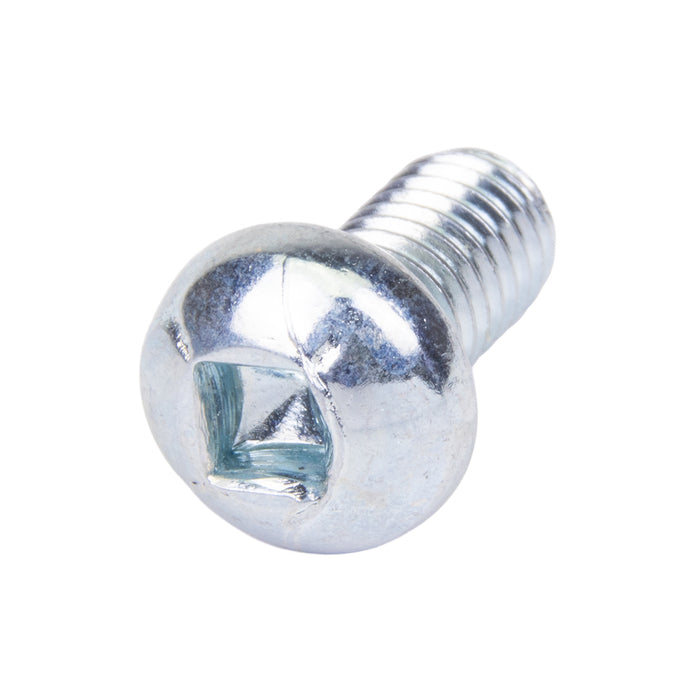 Machine Screw, Round Head, Square Socket Drive, #8-32 UNC x 3/4" Length, Steel Zinc Plated by Spaenaur Inc.
