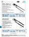 Pince multiprise avec articulation rainurée pour tuyaux de 1/8" à 1-3/8" de diamètre, longueur 250 mm (10"), acier au chrome-vanadium, tête polie, poignées recouvertes de plastique, par Spaenaur Inc.
