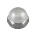 Écrou borgne, 3/8"-16, largeur 5/8", épaisseur 1/2", en aluminium, fabriqué par Spaenaur Inc.