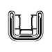 Flexible Unbeaded Channel, Pile Lining, for 3/16"-1/4" Glass, 17/32" H x 5/8" W x 96" Length CLoth Covered, Steel Core by Spaenaur Inc.