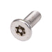 Security Screw, Oval Head Spanner Drive, #10-32 UNF x 5/8" Length, Stainless Steel by Spaenaur Inc.