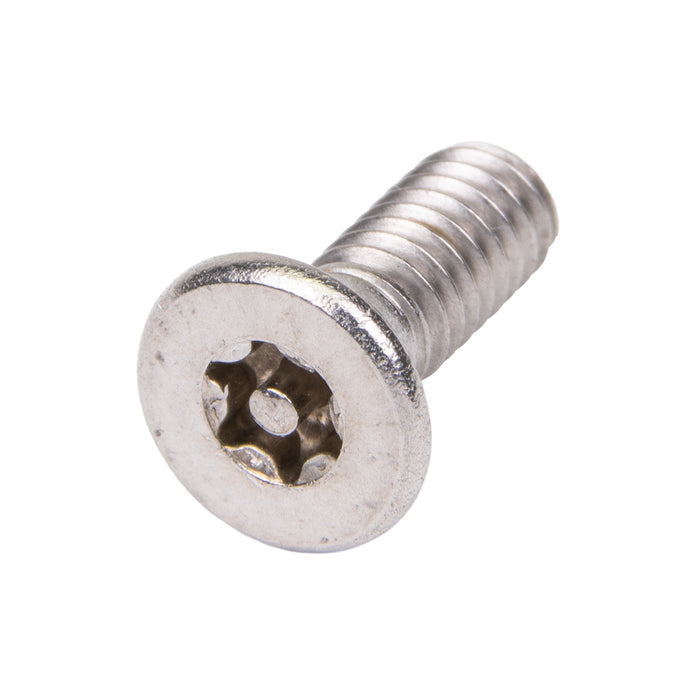 Security Screw, Truss Head Spanner Drive, #6-32 UNC x 3/8" Length, Stainless Steel by Spaenaur Inc.