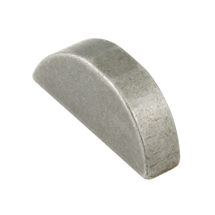 Woodruff Key 5mm W. x 6.5mm H. x 15.72mm L. x 16mm D2 Carbon Steel Plain DIN 6888 5X6.5
