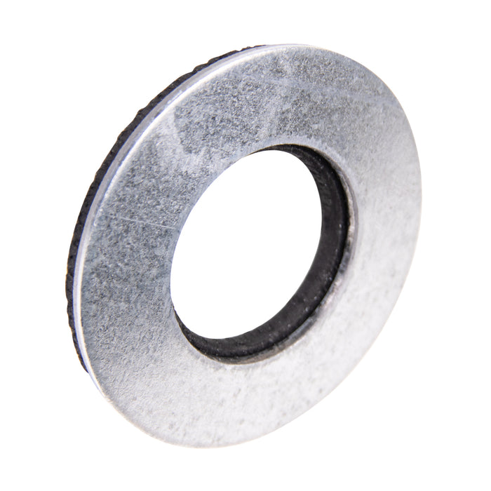 Master Seal Washer, for Screw Size 3/8", 0.434" ID x 7/8" OD x 20GA Galvanized Steel Bonded to EPDM Black