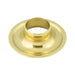 Brass Sheet Metal Grommet 13/16" Hole Dia., Size #6 Brass Plain (Component Of SN#7363) by Spaenaur Inc.